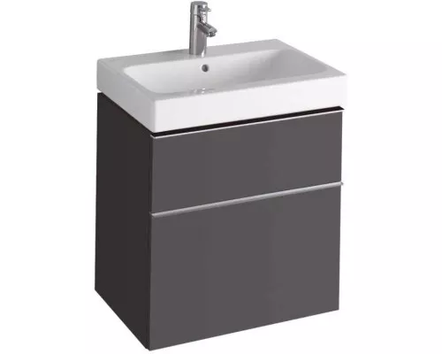 Купить Тумба темно-серый матовый 59,5 см Geberit iCon 841361000 в магазине сантехники Santeh-Crystal.ru
