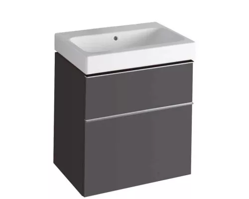 Купить Тумба темно-серый матовый 59,5 см Geberit iCon 841361000 в магазине сантехники Santeh-Crystal.ru