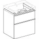 Купить Тумба темно-серый матовый 59,5 см Geberit iCon 841361000 в магазине сантехники Santeh-Crystal.ru