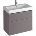 Тумба платина глянец 74 см Geberit iCon 840377000