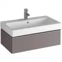 Тумба платина глянец 74 см Geberit iCon 840277000