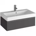 Тумба темно-серый матовый 74 см Geberit iCon 841276000