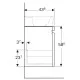 Заказать Тумба натуральный дуб 67,6 см Geberit Renova Plan 869753000 в магазине сантехники Santeh-Crystal.ru