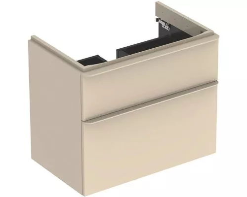 Заказать Тумба песочный глянец 73,4 см Geberit Smyle Square 500.353.JL.1 в магазине сантехники Santeh-Crystal.ru