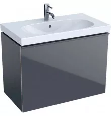 Тумба темно-серый глянец/темно-серый матовый 74 см Geberit Acanto 500.615.JK.2