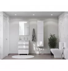 Комплект мебели белый глянец 60,5 см Roca The Gap 857552806 + 32799E000 + ZRU9302688