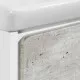 Приобрести Тумба с раковиной бетон/белый матовый 70 см Roca Ronda ZRU9303003 + 327471000 в магазине сантехники Santeh-Crystal.ru