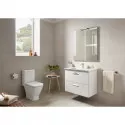 Комплект мебели белый глянец 70 см Roca The Gap ZRU9302878 + 327471000 + ZRU9302886 Комплект мебели белый глянец 70 см Roca The Gap ZRU9302878 + 327471000 + ZRU9302886