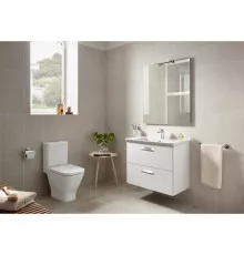 Комплект мебели белый глянец 70 см Roca The Gap ZRU9302878 + 327471000 + ZRU9302886