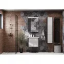 Комплект мебели белый глянец/антрацит 60 см Roca Ronda ZRU9302963 + 327472000 + ZRU9302968 Комплект мебели белый глянец/антрацит 60 см Roca Ronda ZRU9302963 + 327472000 + ZRU9302968