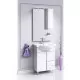 Приобрести Комплект мебели белый глянец 65,5 см Aqwella Barcelona Lux BA0106K + 4640021062296 + Ba.02.06 в магазине сантехники Santeh-Crystal.ru
