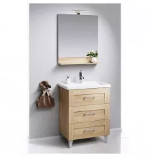 Комплект мебели дуб сонома 70,5 см Aqwella Foster FOS01073DS + 4620008197746 + FOS0207DS