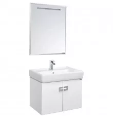 Комплект мебели белый 70 см Акватон Оптима 1A124101OP010 + 1WH302083 + 1A127002OP010