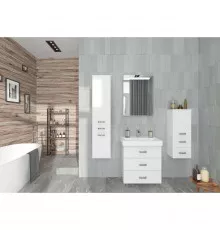 Комплект мебели белый 70 см Акватон Америна 1A169001AM010 + 1WH302083 + 1A135302AM01R
