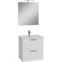 Комплект мебели белый глянец 59 см VitrA Mia 75021 Комплект мебели белый глянец 59 см VitrA Mia 75021