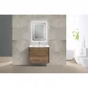 Комплект мебели дуб винтаж 59,4 см Vincea Paola VMC-2P600VO + VCB-2VP600W + VLM-2D550
