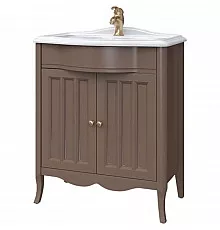 Тумба шоколад матовый 69 см Caprigo Marsel 33811-TP809