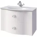 Тумба белый матовый 75 см Caprigo Nokturn 1318-TP811