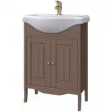 Тумба шоколад матовый 61,4 см Caprigo Genova 34410-TP809