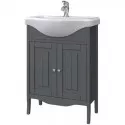 Тумба графит матовый 61,4 см Caprigo Genova 34410-TP810