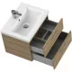 Купить Тумба орех 58,5 см Cersanit Lara 64134 в магазине сантехники Santeh-Crystal.ru