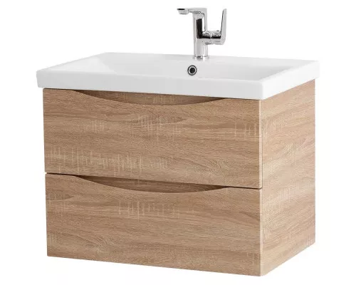 Купить Тумба Rovere Bianco 56,4 см BelBagno Marino MARINO-CER-600-2C-SO-WO-P в магазине сантехники Santeh-Crystal.ru