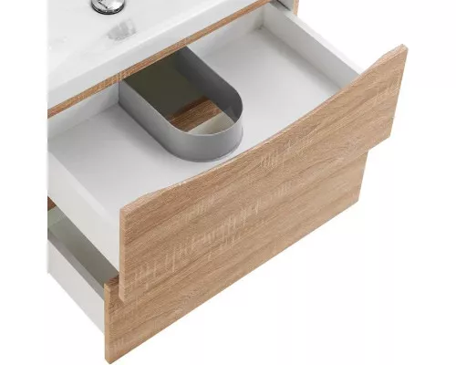 Купить Тумба Rovere Bianco 56,4 см BelBagno Marino MARINO-CER-600-2C-SO-WO-P в магазине сантехники Santeh-Crystal.ru