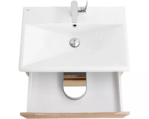 Купить Тумба Rovere Bianco 56,4 см BelBagno Marino MARINO-CER-600-2C-SO-WO-P в магазине сантехники Santeh-Crystal.ru