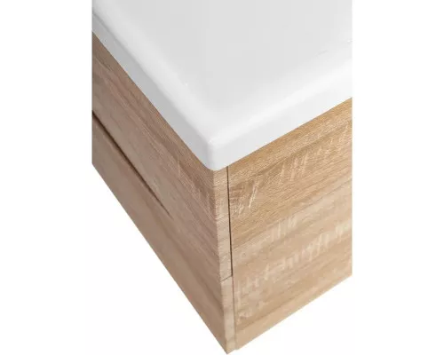 Купить Тумба Rovere Bianco 56,4 см BelBagno Marino MARINO-CER-600-2C-SO-WO-P в магазине сантехники Santeh-Crystal.ru