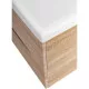 Купить Тумба Rovere Bianco 56,4 см BelBagno Marino MARINO-CER-600-2C-SO-WO-P в магазине сантехники Santeh-Crystal.ru