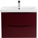 Тумба Bordo Lucido 66,4 см BelBagno Marino MARINO-CER-700-2C-SO-BRDL-P