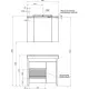 Приобрести Тумба венге/белый 88 см с бельевой корзиной Aquanet Тиана 00177070 в магазине сантехники Santeh-Crystal.ru