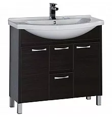 Тумба венге 86,5 см Aquanet Донна 00169180