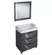 Тумба черный глянец 77 см Kerama Marazzi Pompei PO.80.3BLK