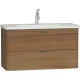 Купить Тумба с раковиной натуральная древесина 79,5 см Vitra Nest Trendy 56147 в магазине сантехники Santeh-Crystal.ru