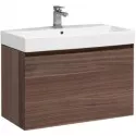 Тумба орех 85 см Aquanet Нью-Йорк 00203947 Тумба орех 85 см Aquanet Нью-Йорк 00203947