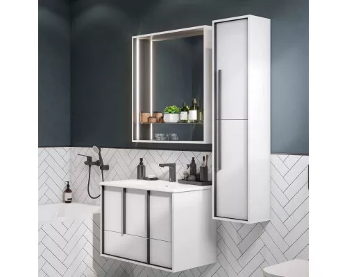 Купить Тумба белый матовый 78,6 см Акватон Ривьера 1A239001RVX20 в магазине сантехники Santeh-Crystal.ru