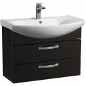 Тумба черный 76 см Акватон Ария 1A140801AA950 Тумба черный 76 см Акватон Ария 1A140801AA950