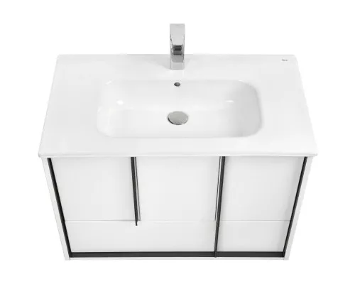 Купить Тумба белый матовый 78,6 см Акватон Ривьера 1A239001RVX20 в магазине сантехники Santeh-Crystal.ru