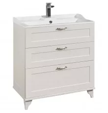 Тумба дуб белый 80 см Акватон Леон 1A187801LBPS0