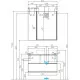 Купить Тумба с раковиной дуб кантри/антрацит 85 см Акватон Терра 1A2472K0TEKA0 в магазине сантехники Santeh-Crystal.ru