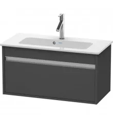 Тумба графит матовый 80 см Duravit Ketho KT642304949