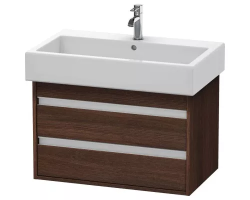 Приобрести Тумба каштан 75 см Duravit Ketho KT663705353 в магазине сантехники Santeh-Crystal.ru