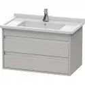 Тумба бетонно-серый матовый 80 см Duravit Ketho KT664400707 Тумба бетонно-серый матовый 80 см Duravit Ketho KT664400707