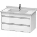 Тумба белый глянец 80 см Duravit Ketho KT664402222 Тумба белый глянец 80 см Duravit Ketho KT664402222