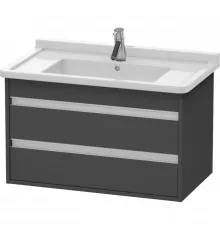 Тумба графит матовый 80 см Duravit Ketho KT664404949