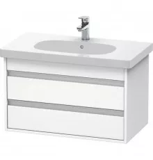 Тумба белый матовый 80 см Duravit Ketho KT664701818