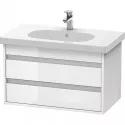 Тумба белый глянец 80 см Duravit Ketho KT664702222 Тумба белый глянец 80 см Duravit Ketho KT664702222