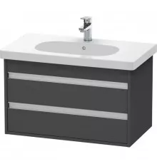 Тумба графит матовый 80 см Duravit Ketho KT664704949