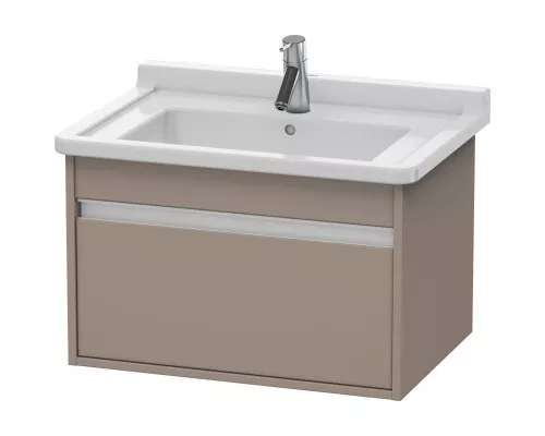 Заказать Тумба базальт матовый 80 см Duravit Ketho KT666404343 в магазине сантехники Santeh-Crystal.ru